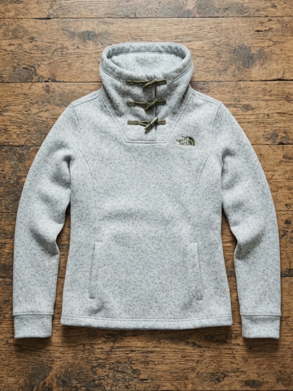 The North Face Womens Size medium Jacket Pullover Sweater Beige
